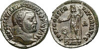 Maximinus II. (311-313) Æ Follis Heraclea, Jupiter mit Globus, SEHR SELTEN! -