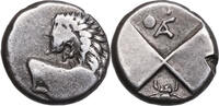 Chersonesos (350-330 BCE) AR Hemidrachme Thrakien, Löwe, Biene, Monogramm -