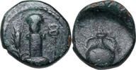 Thrakien, Sestos (~300 BCE) Æ Herme mit Ähre und Caduceus. R! -