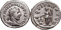 Philippus I. Arabs (244-249) AR Antoninian Rom. Aequitas hält Waage und Füllhorn. Ex. NGC. Top! -