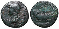 Hadrian (117-138) AE As Rom. GALEERE -