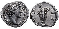Marcus Aurelius (Caesar, 139-161) AR Denar Rom, 145-147. HONOS hält Zweig und Füllhorn. TOP Stück! -