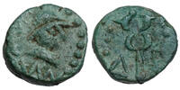 Massalia. Gallien (~nach 49 BCE) AE Athena / Caduceus. Selten! -