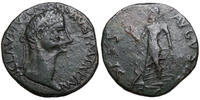 Claudius (41-54) Imitation! AE Sesterz Barbarische Imitation. Spes. Schöne Patina! -