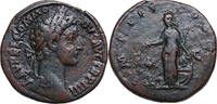 Commodus (177-192) Sesterz Rom, 179. Minerva hält Schild -