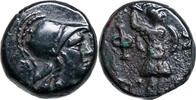 Aelos, Temnos (3.-2. Jh. v.u.Z.) AE Athena / Soldat -