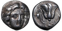 Karien, Rhodos (~305-275 BCE) AR Didrachme Helios / Rose, Weintraube ss 320,00 EUR  Excl. 15,00 EUR Verzending
