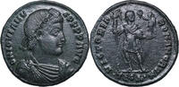 Jovian (363-364) AE Doppelmaiorina Thessalonica, KAISER mit Labarum ss 240,00 EUR  Excl. 15,00 EUR Verzending