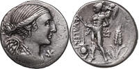 L. Valerius Flaccus (108-107 BCE) AR Denar Rom. Kopf der Viktoria mit Fl... 285,00 EUR  Excl. 15,00 EUR Verzending