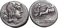 L. Iulius Bursio (85 BCE) AR Denar Rom, pantheistische Gottheit / VICTOR... 140,00 EUR  Excl. 10,00 EUR Verzending