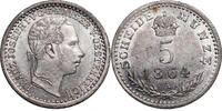 Franz Joseph I. (1848-1916) 5 Kreuzer 1864 A Wien. Fast Stempelfrisch! st- 120,00 EUR  Excl. 10,00 EUR Verzending