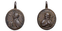 St. Ignatius von Loyola / St. Franz Xaverius Wahlfahrtsmedaille Wallfahr... 49,00 EUR  Excl. 9,00 EUR Verzending