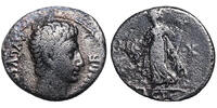 Augustus (27 BCE&ndash;14 CE) AR Denar Lugdunum, 15-13 BCE. Apollo Citharoedus... 120,00 EUR  Excl. 10,00 EUR Verzending