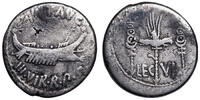 Marc Anton (32-31) AR Denar Heeresmzst. Patrae?. Legions-Denar, Galeere,... 270,00 EUR  Excl. 15,00 EUR Verzending