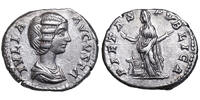 Julia Domna (193-217) AR Denar Rom, 200-207. Pietas vor Altar. ss+ 150,00 EUR  Excl. 10,00 EUR Verzending