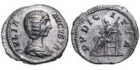 Julia Domna (193-217) AR Denar Rom. Pudicita thront, h&auml;lt Zepter. ss+ 120,00 EUR  Excl. 10,00 EUR Verzending