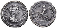 Julia Domna (193-217) AR Denar Rom, 198-207. Cybele thront, h&auml;lt Zweig u... 95,00 EUR  Excl. 10,00 EUR Verzending