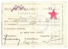 Yugoslavia 300 Lir Slovenian partisans, Basko national district committee -