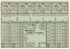 Protectorate of Bohemia and Moravia milk card 1942 AUNC 25,00 EUR  Excl. 15,00 EUR Verzending