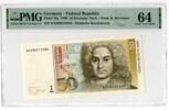 GERMANY 50 MARK 1989 PMG 64 120,00 EUR  Excl. 15,00 EUR Verzending