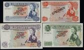 MAURITIUS 5,10,25,50 RUPEES SPECIMEN UNC 200,00 EUR  Excl. 15,00 EUR Verzending