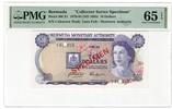 Bermuda 10 Dollars SPECIMEN -