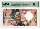 ALGERIA 10 DINARS 1964 PMG 63 400,00 EUR  Excl. 15,00 EUR Verzending