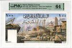 ALGERIA 100 DINARS 1964 PMG 64 440,00 EUR  Excl. 15,00 EUR Verzending