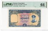Burma 10 Kyats -
