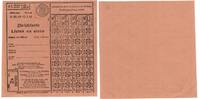 Protectorate of Bohemia and Moravia meat card 1942/43 AUNC 25,00 EUR  Excl. 15,00 EUR Verzending