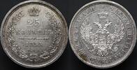 Russia 25 Kopecks 1855 СПБ-НІ UNC- 195,00 EUR  Excl. 15,00 EUR Verzending