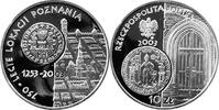 POLEN 10 Zloty KM Y#448 750 Lecie Lokacji Poznania -