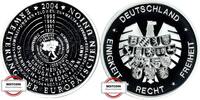 BRD Medaille - Erweiterung der Europäischen Union - versilbert - gekapselt -