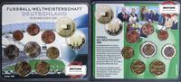 BRD / WELT 3,88 € Motivsatz zur Fußball-WM 2006 -