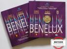BENELUX 3 x 3,88 € Originalausgabe mit einer Silber-Medaille -