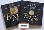 BENELUX 3 x 3,88 € Originalausgabe mit einer Silber-Medaille -