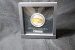 COOK ISLANDs 20 Dollar Meisterwerke der Kunst - Kiefer, Pflaume, und Kranich - teilcoloriert -