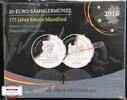 BRD 20 Euro 175 Jahre Deutschlandlied - in der OVP -