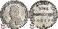 PREUSSEN 4 Groschen AKS 25 - geprägt unter König Friedrich Wilhelm III. -