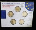 DEUTSCHLAND 5 X 2 € 2-Euro-Sammlermünzenset 100. Geburtstag Helmut Schmidt -