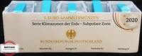 BRD 5 Euro SUBPOLARE ZONE, kompletter Satz -
