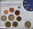 BRD KURSMÜNZENSATZ INKL. 2€ GEDENKMÜNZE -