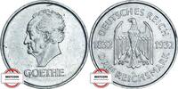 WEIMARER REPUBLIK 3 Mark J 350 - Johann Wolfgang von Goethe - zum 100. Todestag -