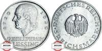WEIMARER REPUBLIK 5 Reichsmark J 336 - Gottfried Ephraim Lessing -