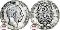 SACHSEN 2 Mark J 121 - geprägt unter König Albert -