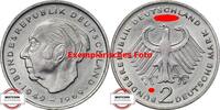 BRD 2 Mark J 407 - Kursmünze - Theodor Heuss -