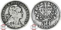 PORTUGAL 50 Centavos KM 577 - Kopf der Freiheit -