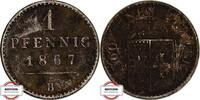 WALDECK 1 Pfennig AKS 51 - geprägt unter Fürst Georg Victor -