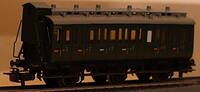 Märklin Abteilwagen Märklin 4005 Abteilwagen mit Bremserhaus , H0, OVP, gebraucht -