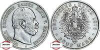 PREUßEN 5 Mark J 97 - geprägt unter Kaiser Wilhelm I. -